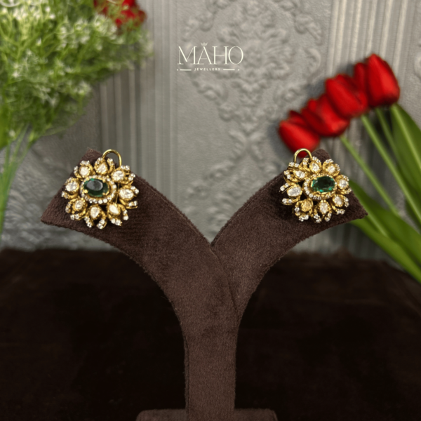 925 Silver Moissanite Earring