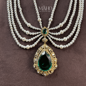 925 silver Moissanite Long Pendant / Necklace