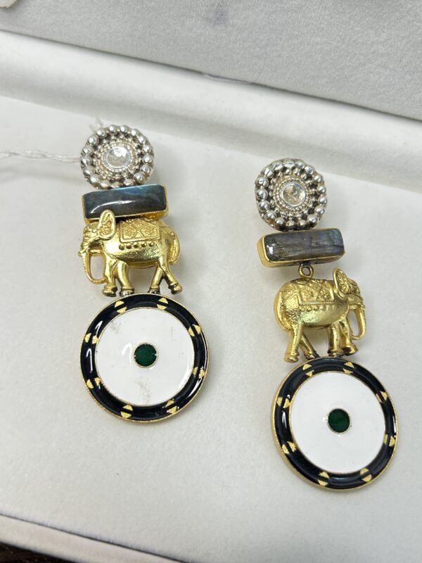 Gold Plated 925 Silver Fusion Earring