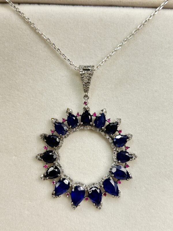 Exquisite gemstone pendant.